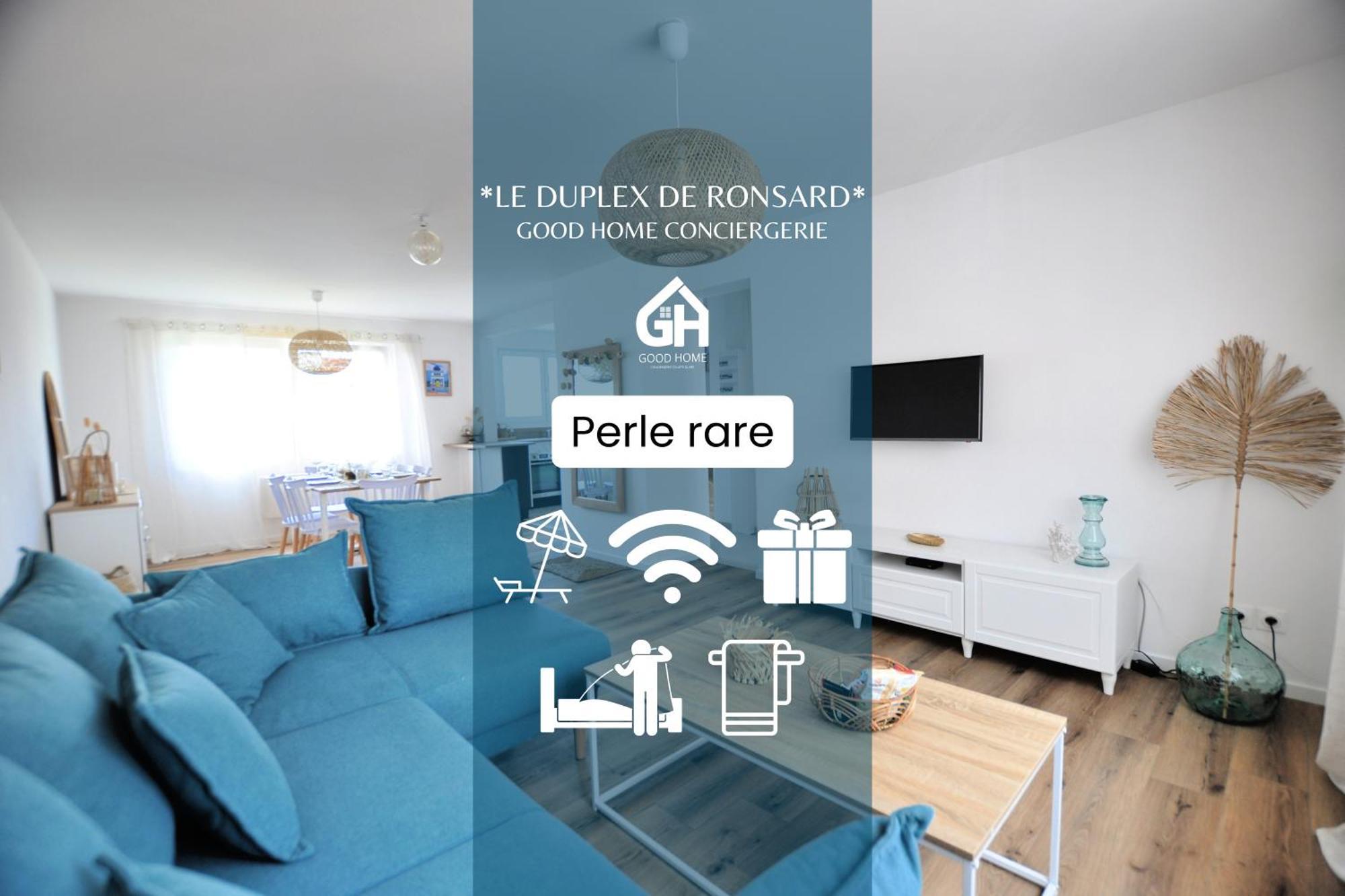 *Le Duplex De Ronsard*Plage Et Centre-Ville Dunkirk Exteriör bild