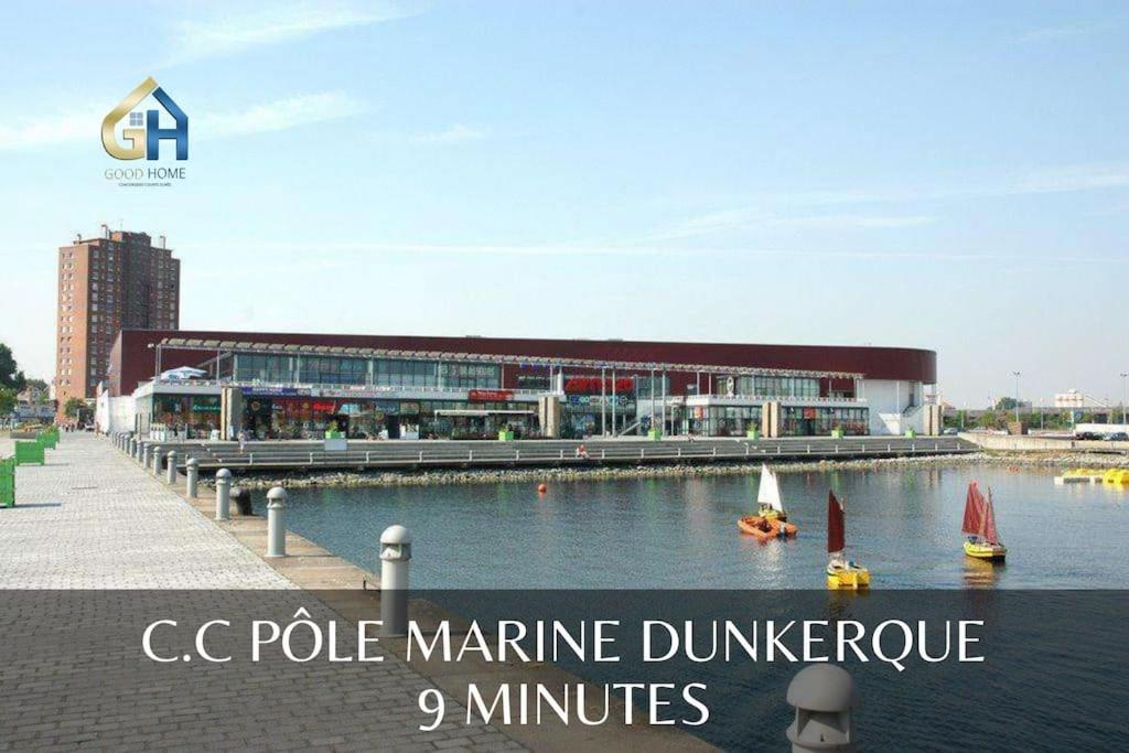 *Le Duplex De Ronsard*Plage Et Centre-Ville Dunkirk Exteriör bild